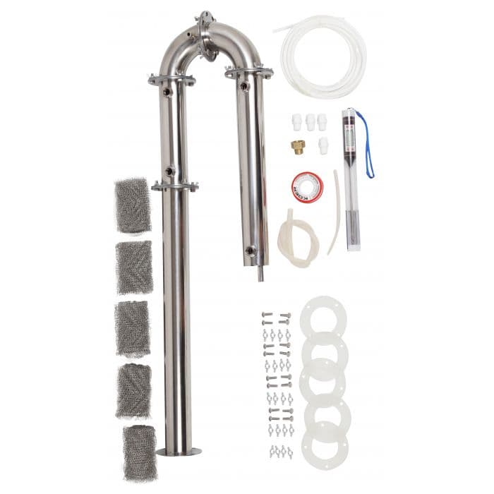 Самогонний апарат "Профі" на відкритому кубі