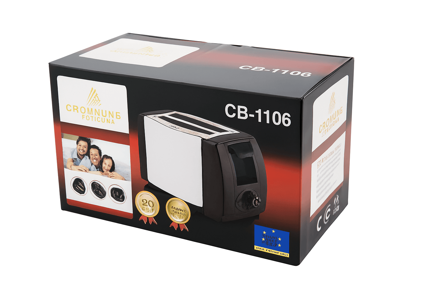 Тостер Crownberg CB 1106