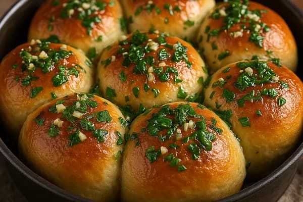 Пампушки з часником