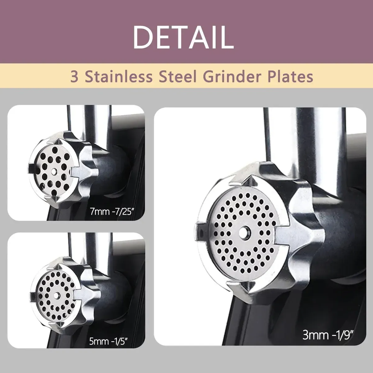 Електрична м’ясорубка Domotec MS-2024